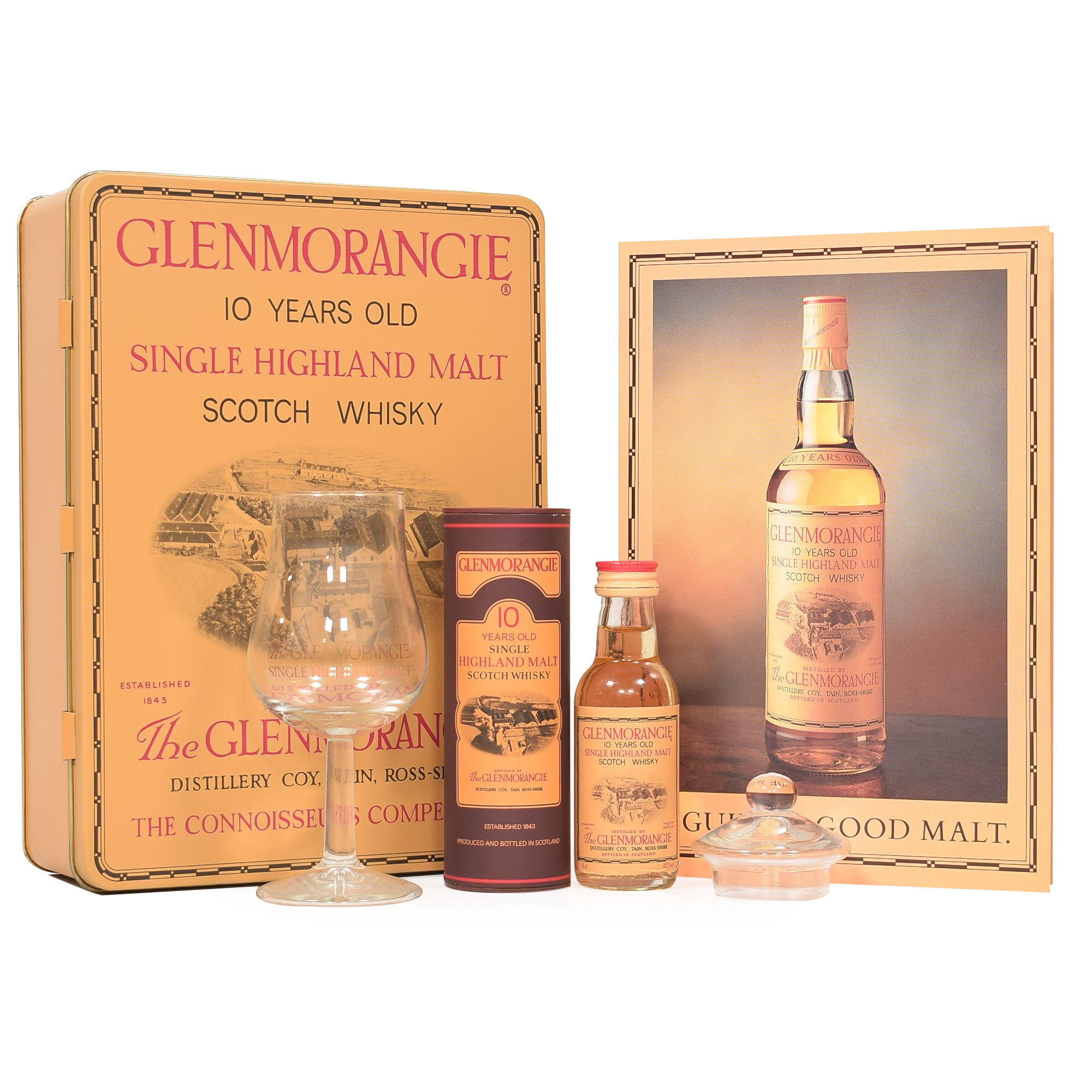 Glenmorangie 10 Year Old - Old Bottling - 5cl Miniature - Gift Ideas from  The Whisky World UK