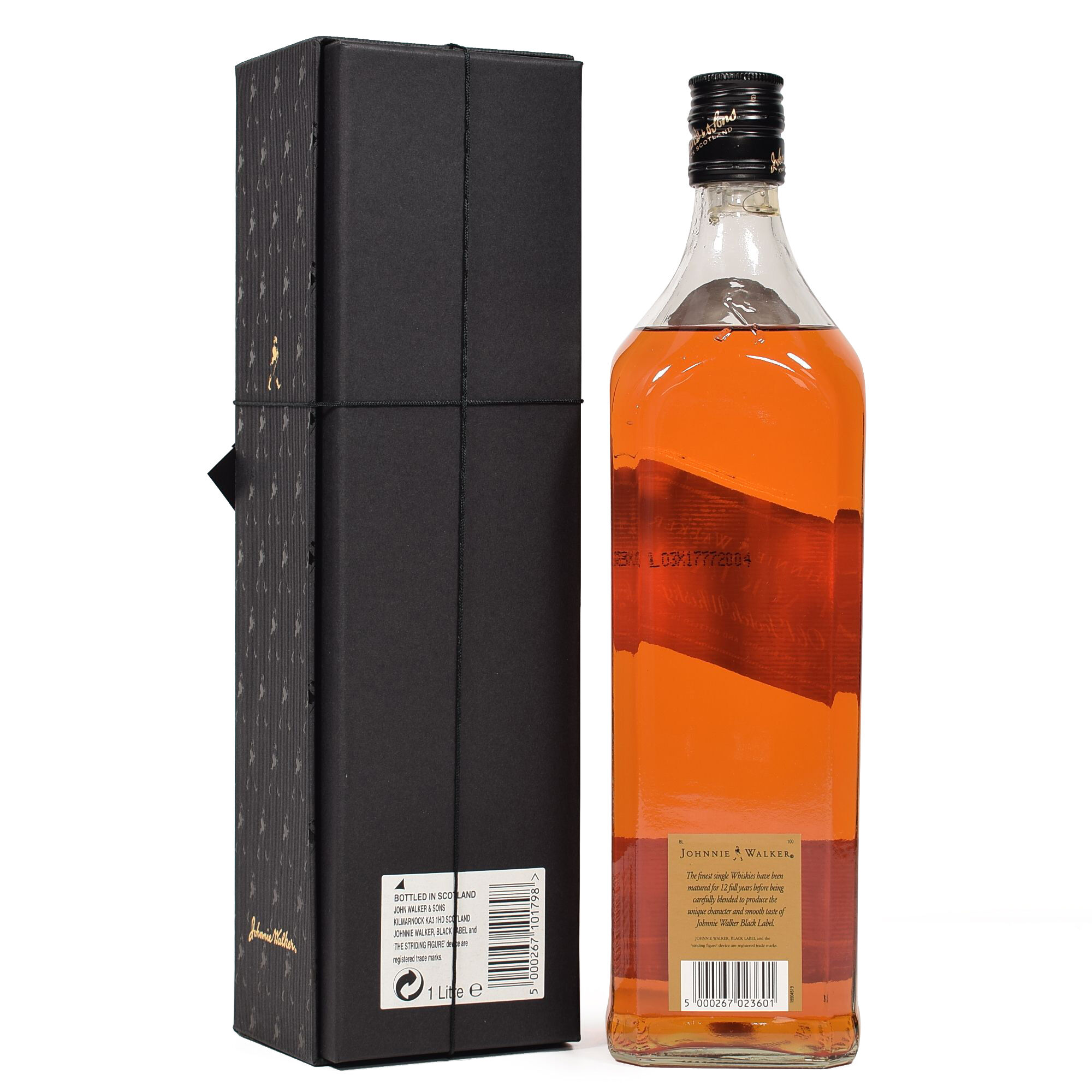 Johnnie Walker -12 Years Old -Black Label Millennium Edition